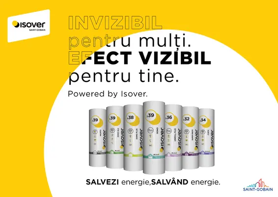 Descoperă noul ambalaj Isover – mai bun pentru planetă, mai bun pentru tine