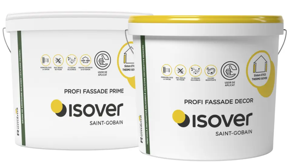ISOVER PROFI FASSADE DECOR și PRIME